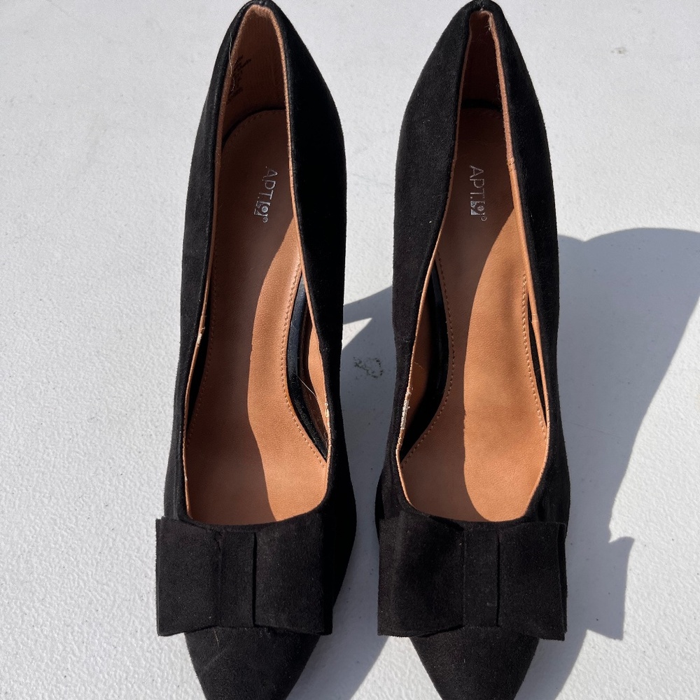 Black heels